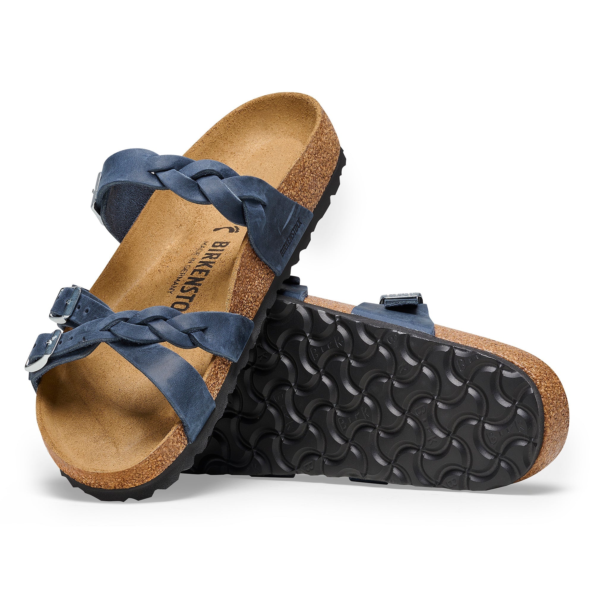 Birkenstock Franca Braided Oiled Leather Women's