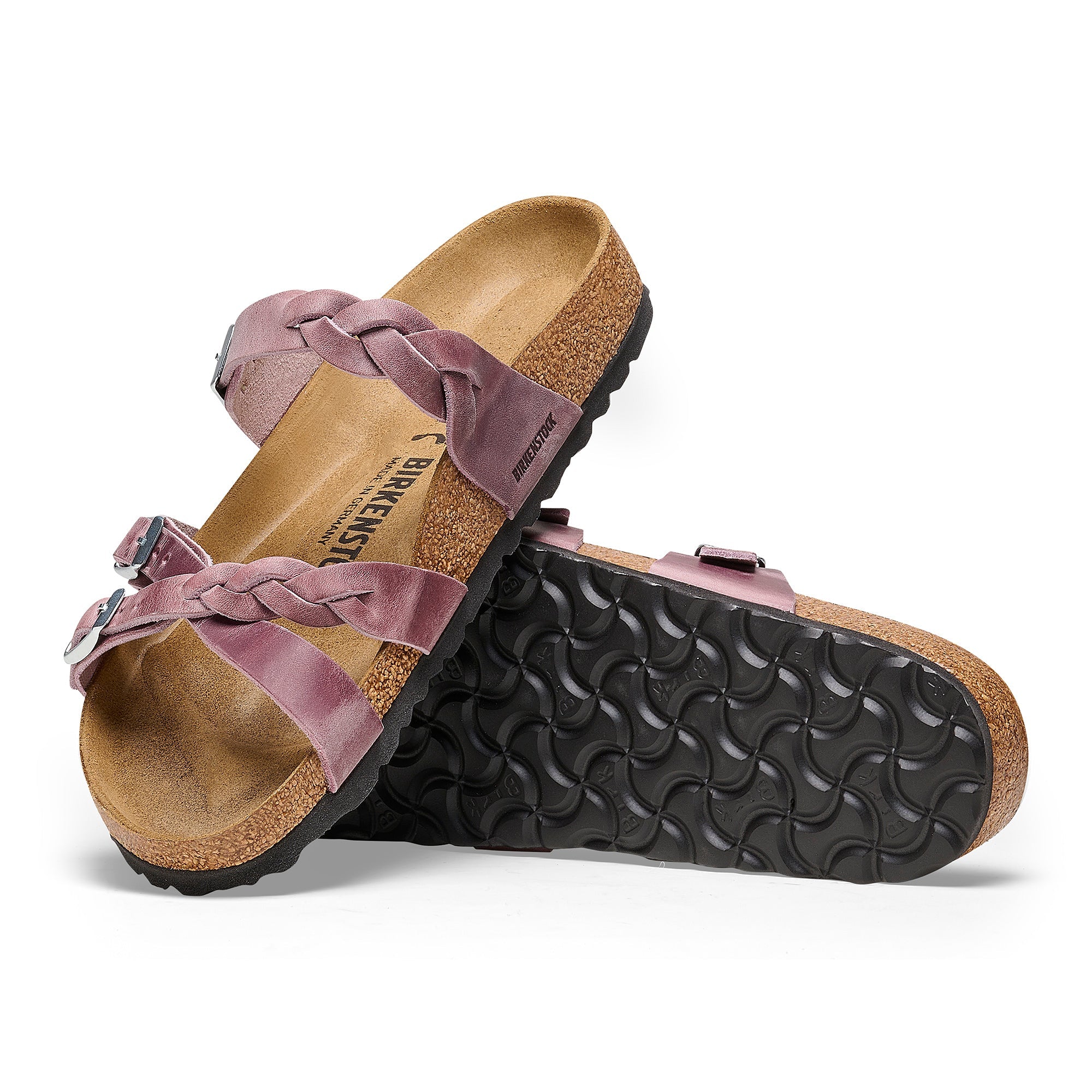 Birkenstock Franca Braided Oiled Leather Women's