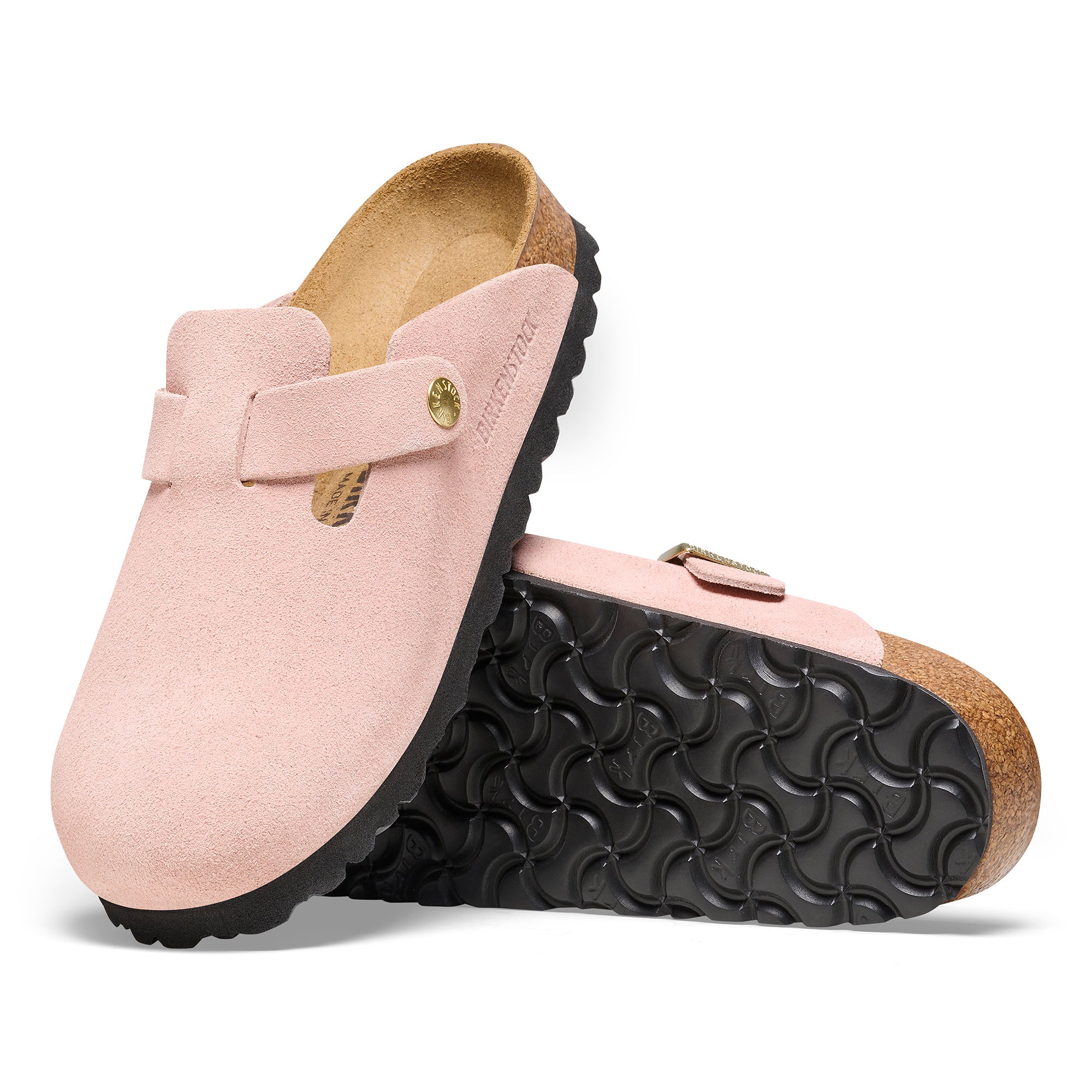 Birkenstock Boston Suede Leather Clog