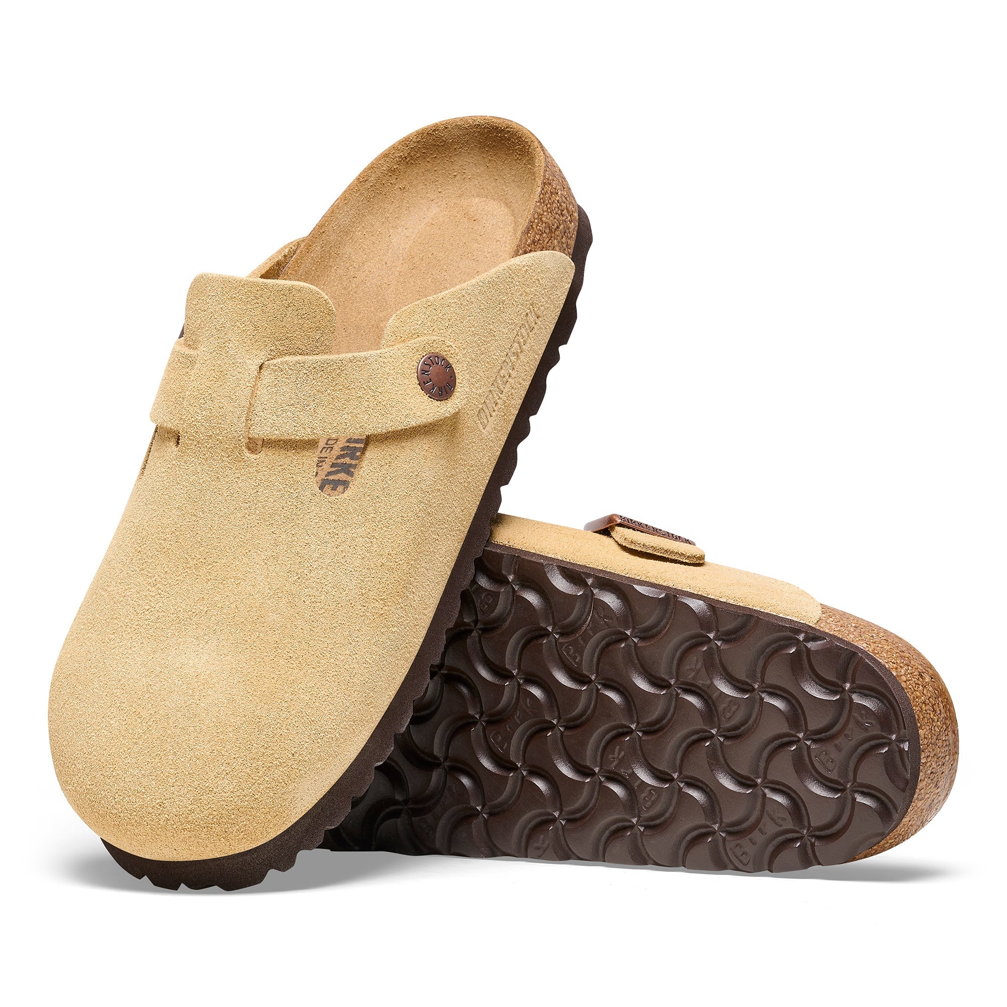 Birkenstock Boston Suede Leather Clog