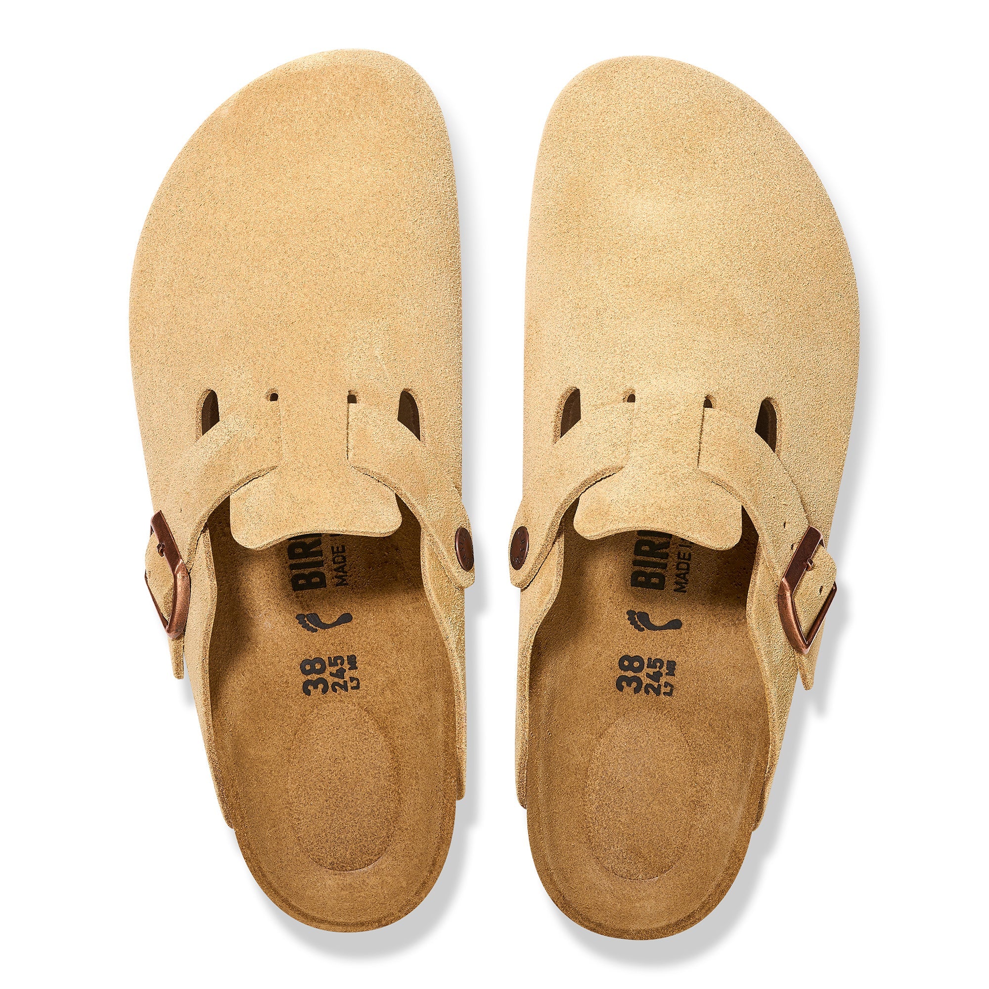 Birkenstock Boston Suede Leather Clog