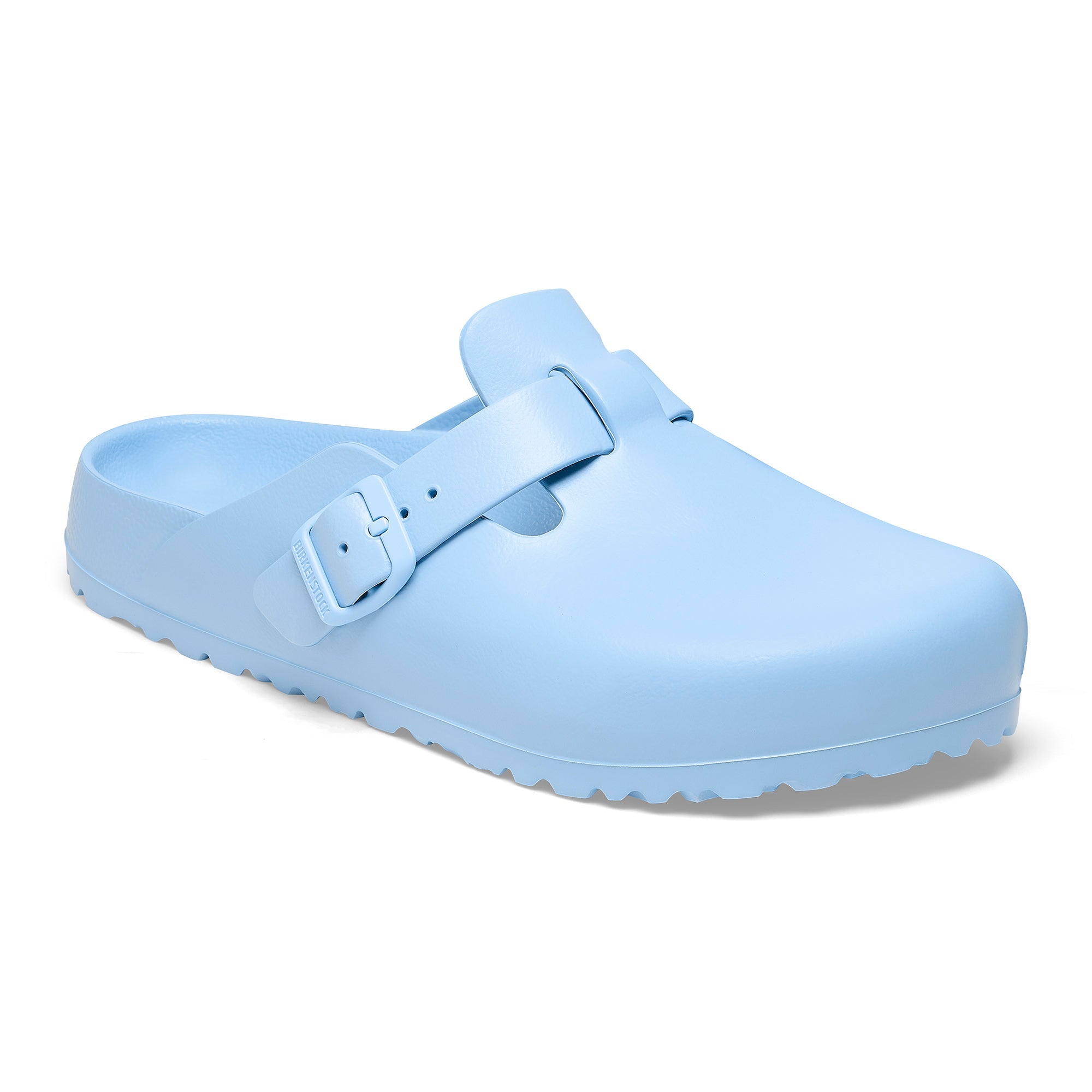 Birkenstock Boston Essentials EVA Color: Dusty Blue (MEDIUM/NARROW WIDTH)