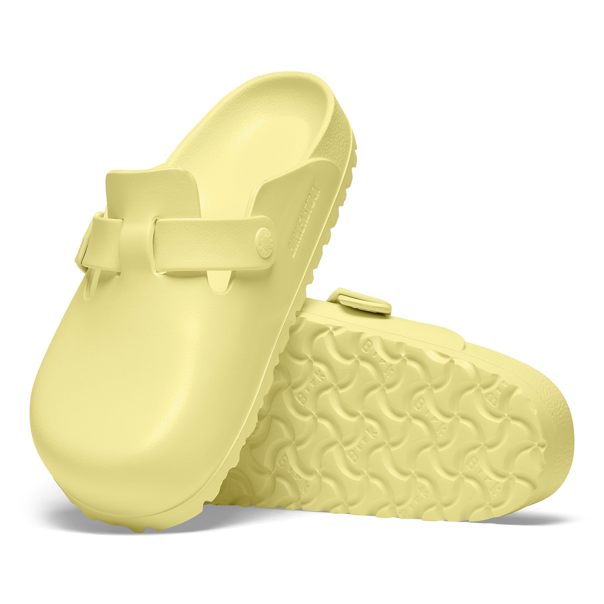 Birkenstock Boston Essentials EVA Color: Popcorn (MEDIUM/NARROW WIDTH)