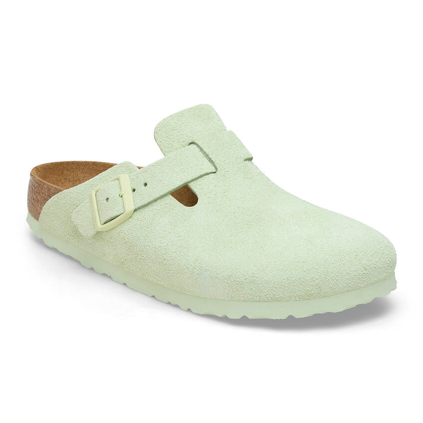 Birkenstock Boston Soft Footbed Suede Leather Women's 5