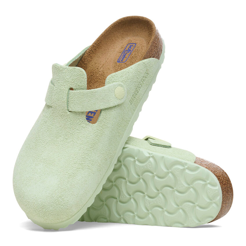 Birkenstock Boston Soft Footbed Suede Leather Women's 4