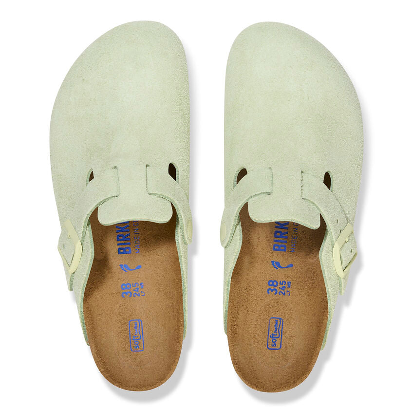 Birkenstock Boston Soft Footbed Suede Leather Women's 6