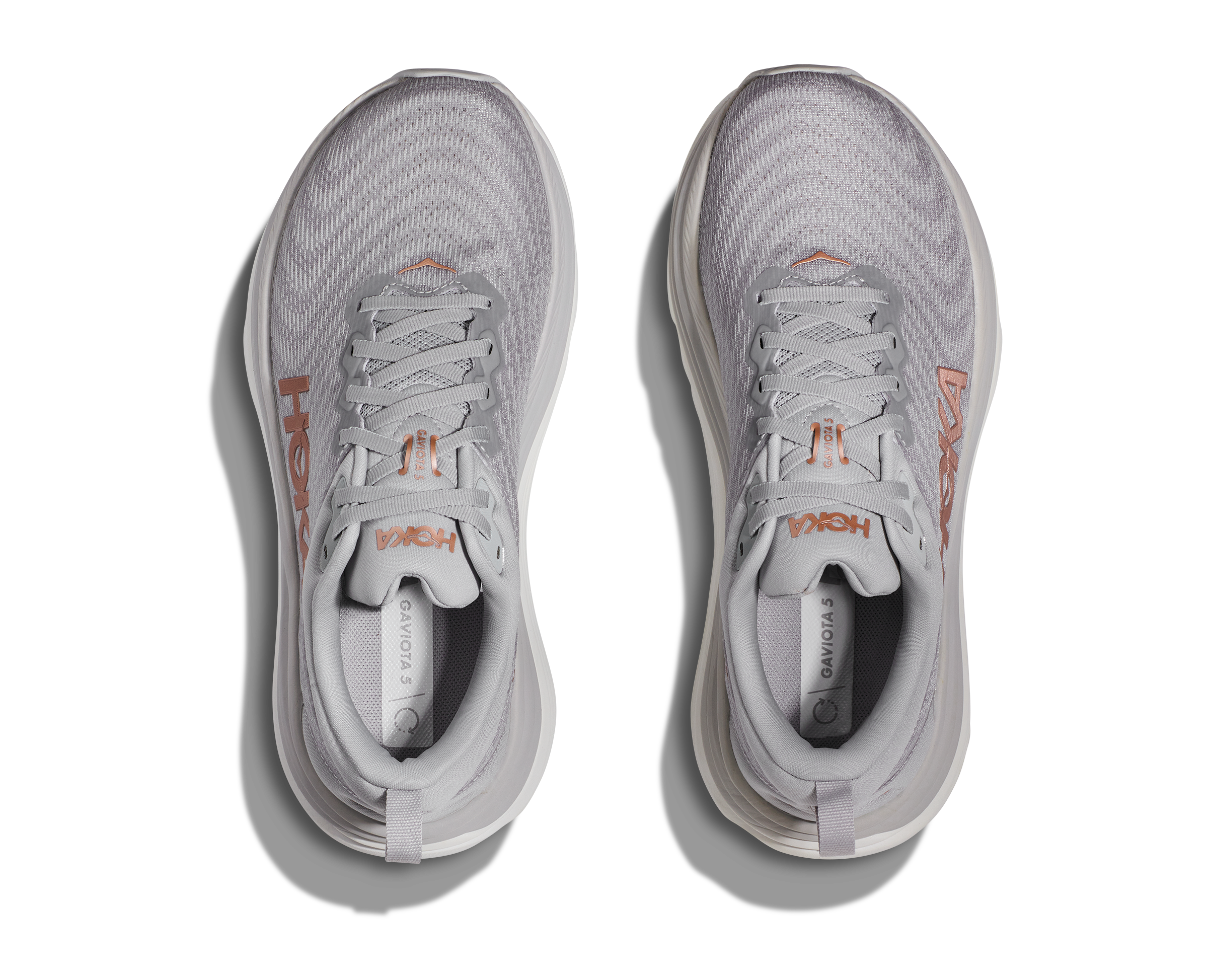 Women's Hoka Gaviota 5 Color: Harbor Mist / Rose Gold