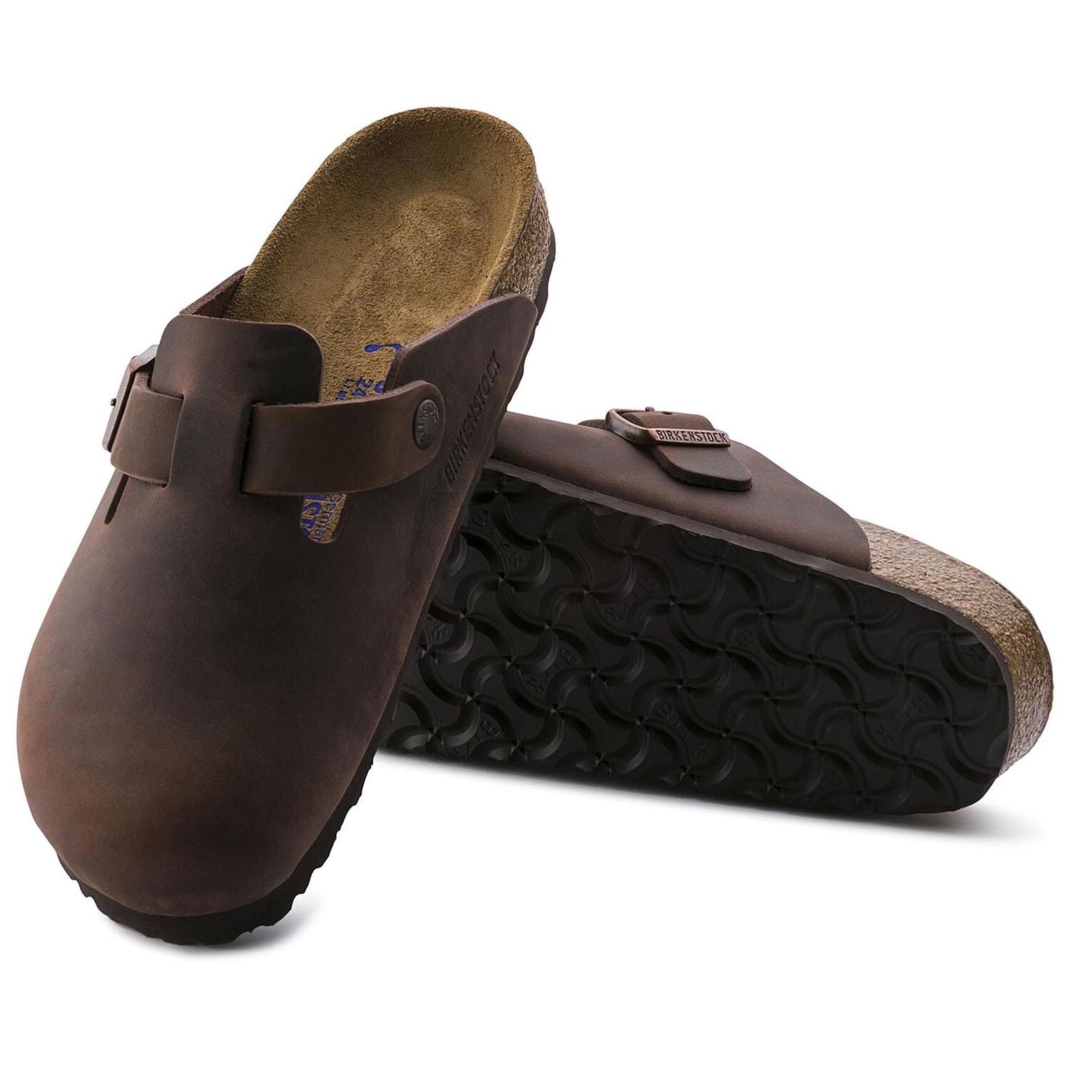 Birkenstock Boston Oiled Leather Soft Footbed Clog