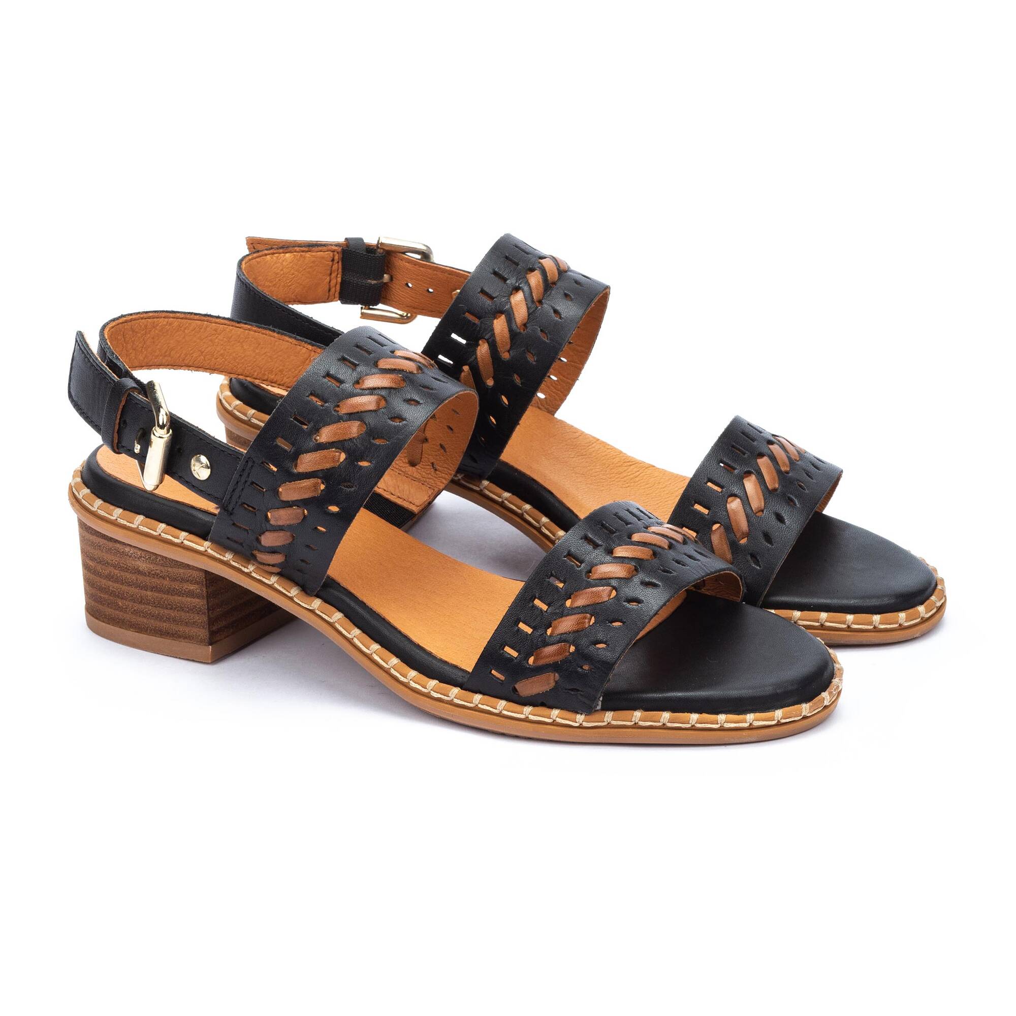 Pikolinos Women's Marazul Sandal - Calfskin Leather Strappy Summer Sandals 7 thumbnail image