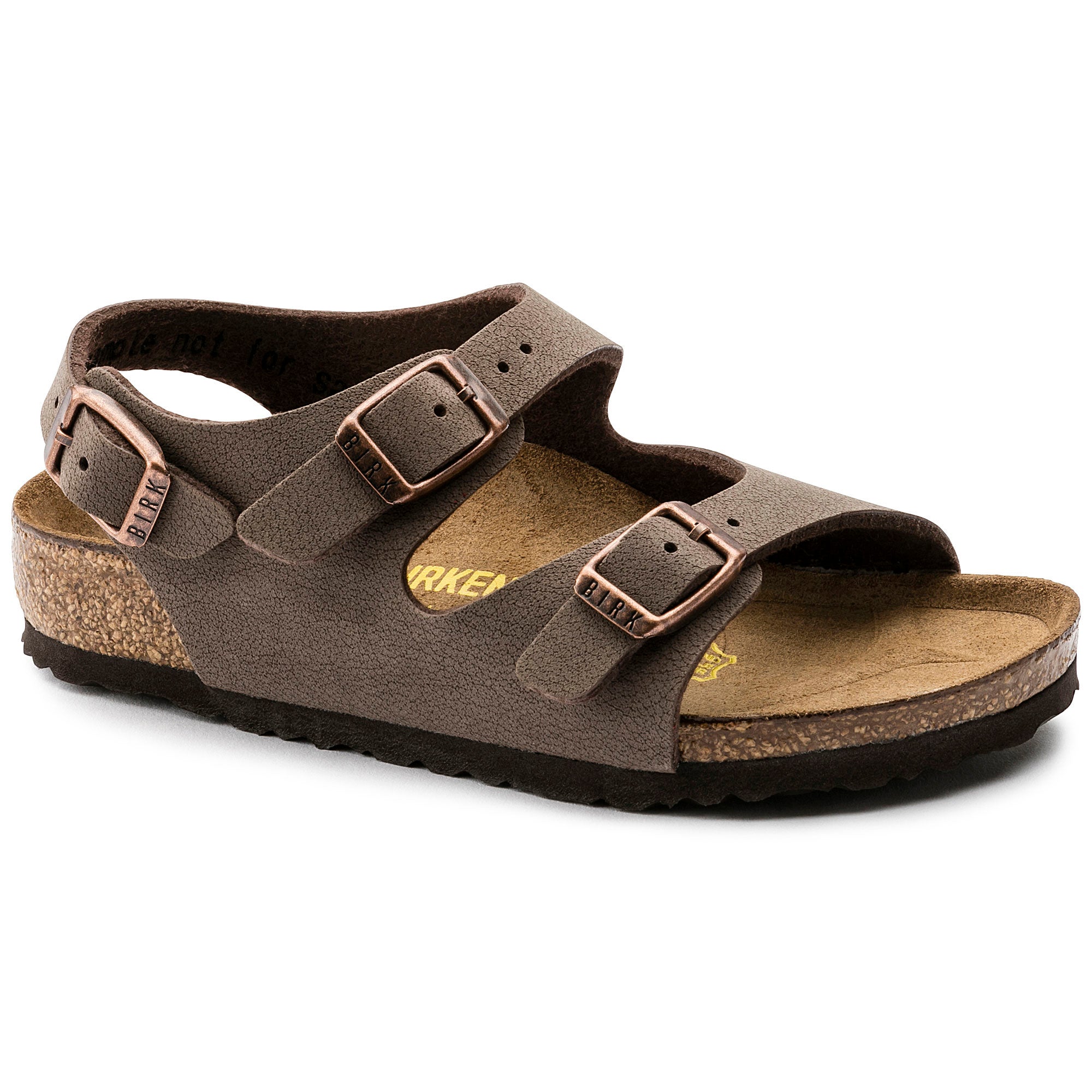 Birkenstock Kids Roma Birkibuc Nubuck Mocha