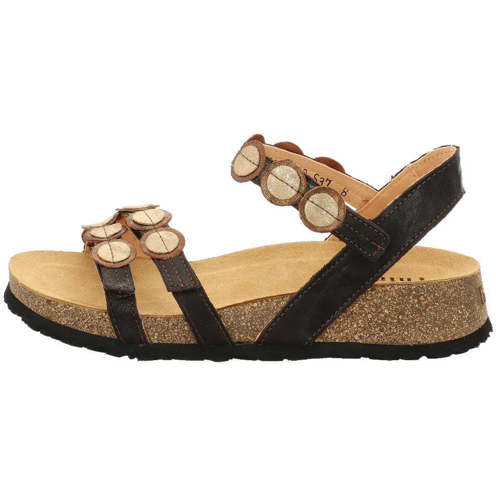 Think! Koak Quarter Strap Sandal Women's Atlantic Kombi 8