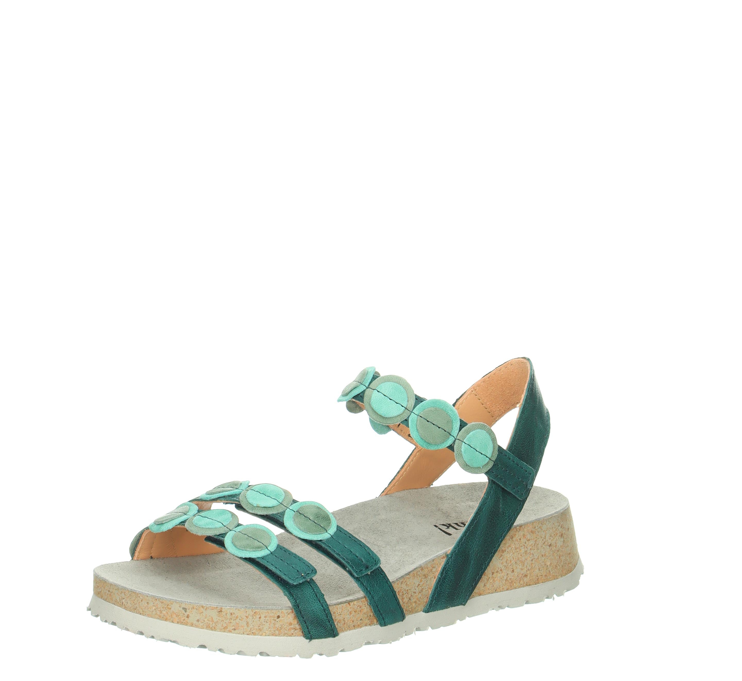 Think! Koak Quarter Strap Sandal Women's Atlantic Kombi 1