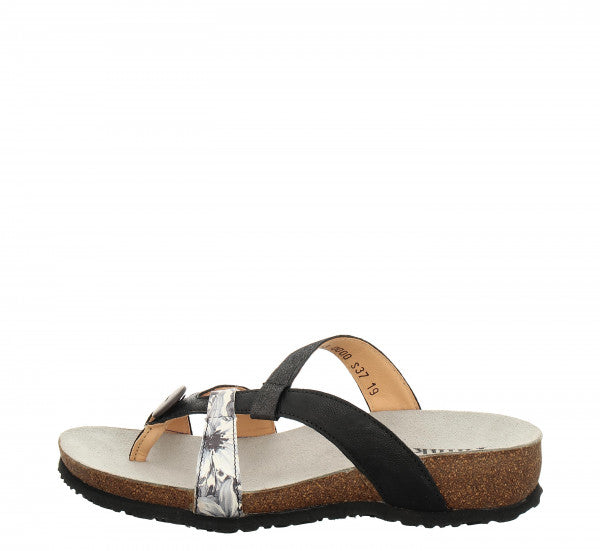 Think! Julia Stone Thong Sandals Women's Black Combi 2