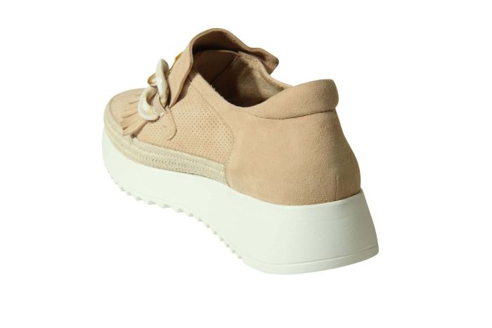Vaneli Qerene Suede Loafers Women's Nude 6