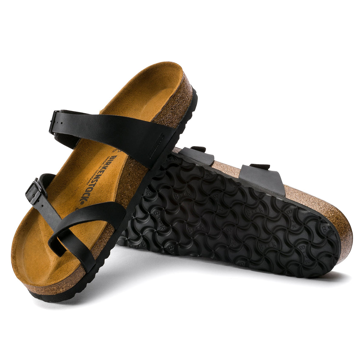 Birkenstock Birki Trinidad Birko-flor Brown Black Sandal Eu 43 M 10 Unisex Experience awesomeness! Introducing BIRKENSTOCK ARIZONA  main image 4