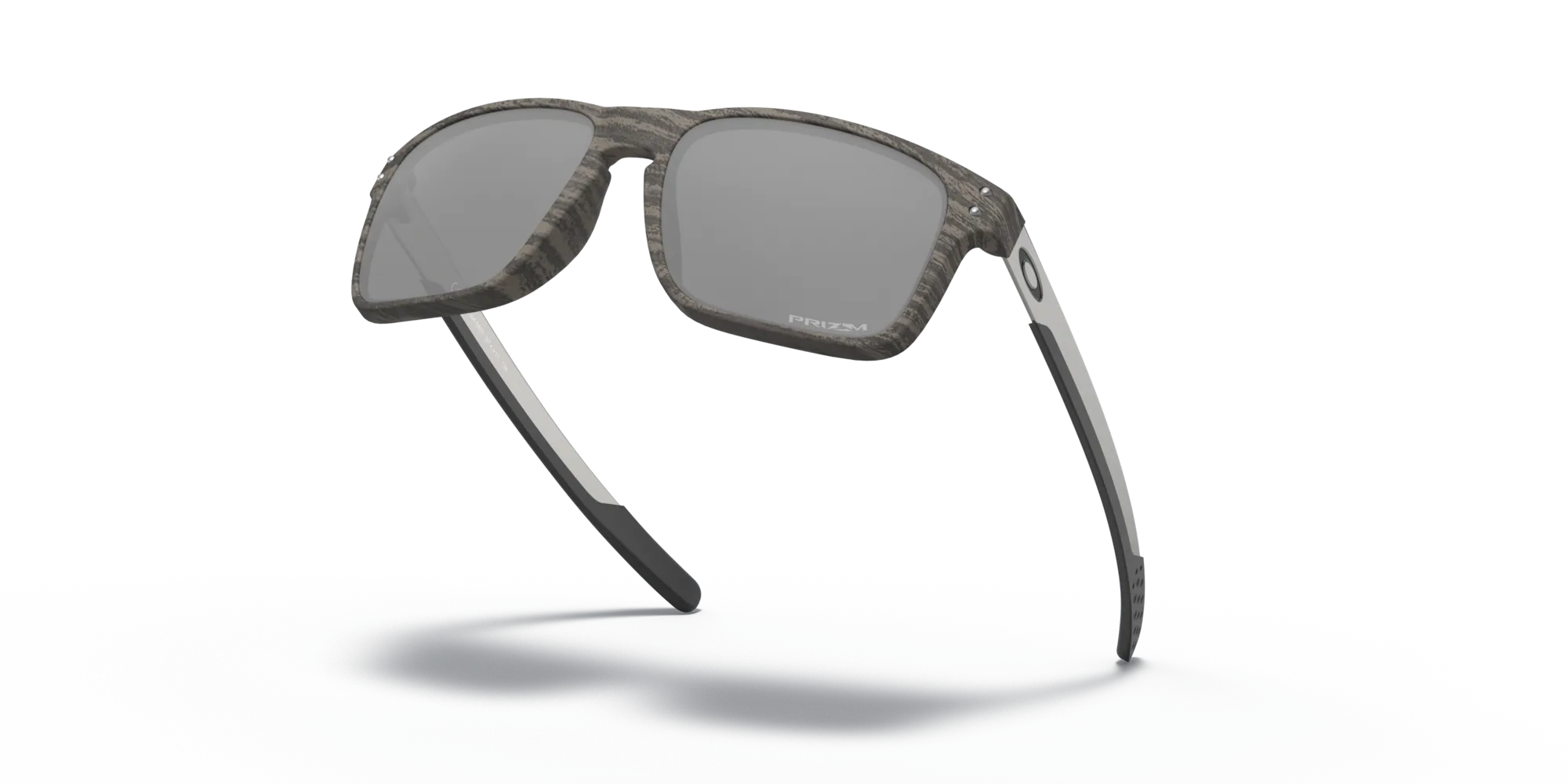 Oakley Holbrook Mix Color: Prizm Black Lenses Woodgrain Frame