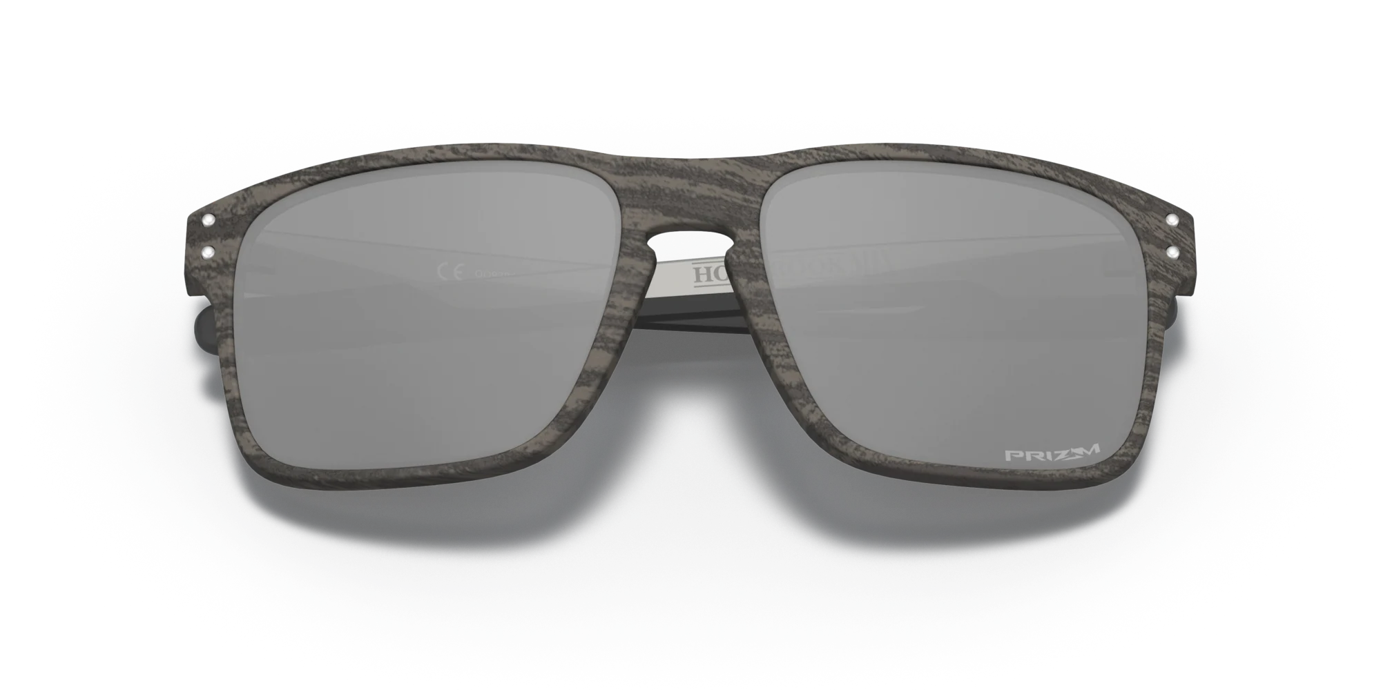 Oakley Holbrook Mix Color: Prizm Black Lenses Woodgrain Frame