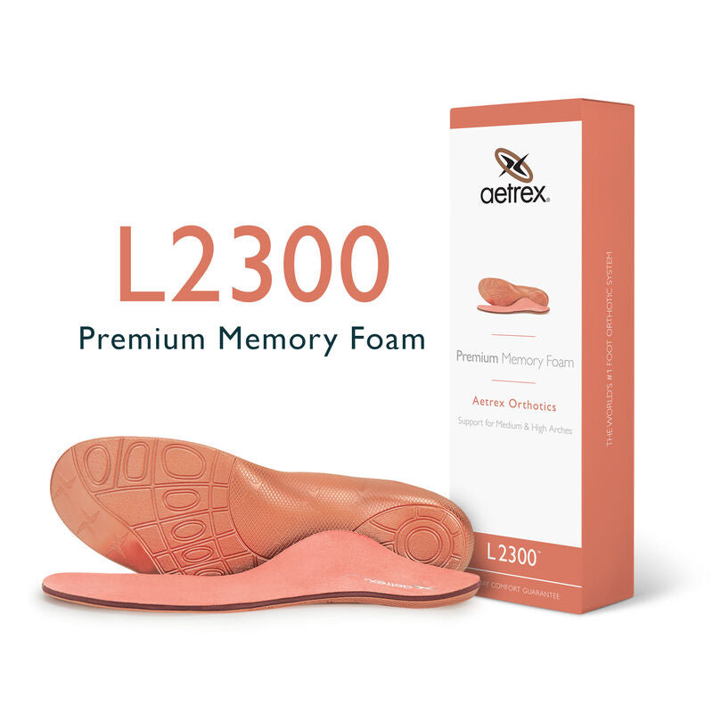 Aetrex Premium Memory Foam Orthotics Insole Women's