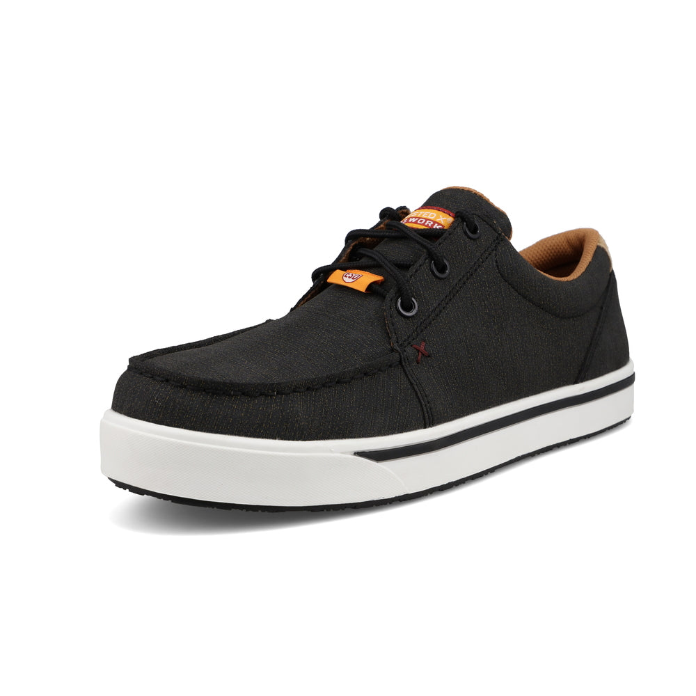 Men’s Black Work Shoes with Orange Accent Male Florsheim Men main image 2