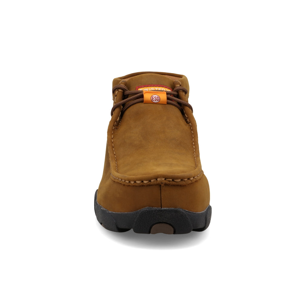 Twisted X Work Chukka Driving ESD Moc Saddle Men's 10