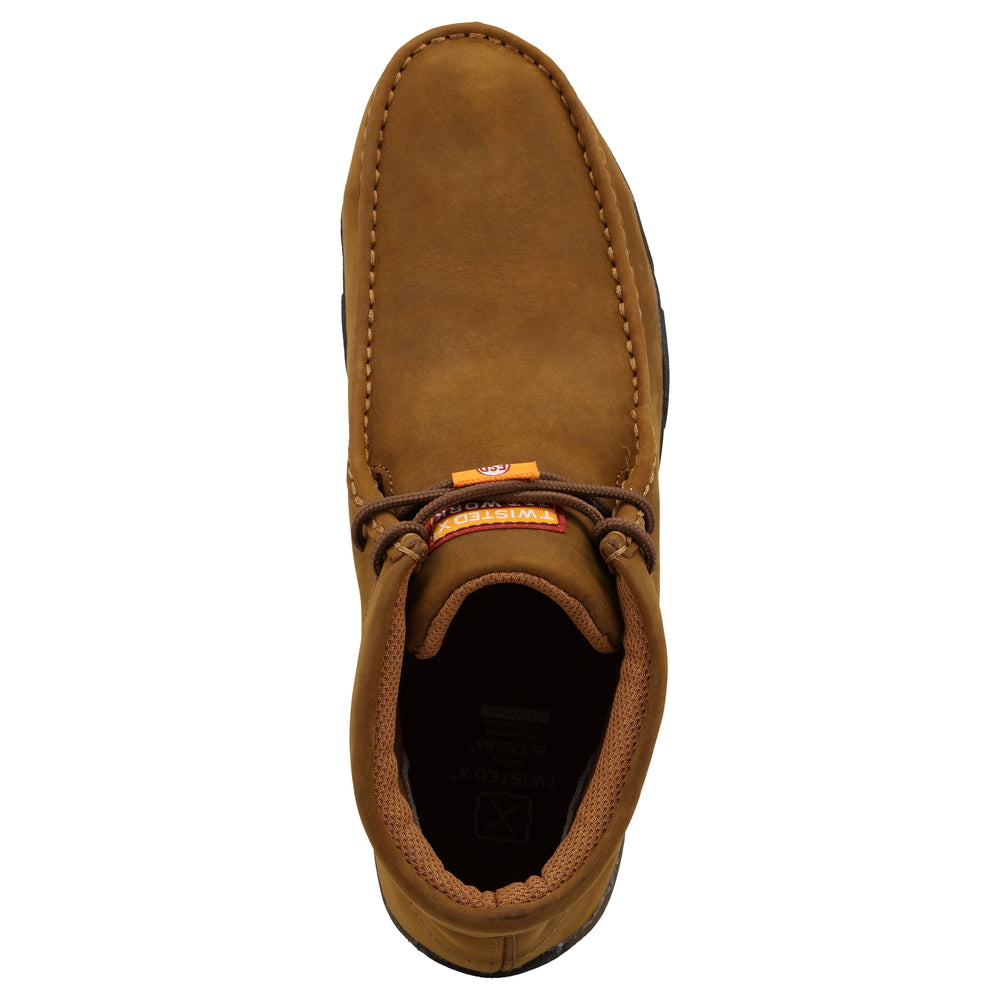 Twisted X Work Chukka Driving ESD Moc Saddle Men's 12