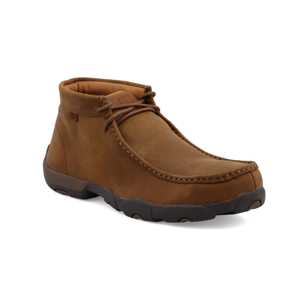 Twisted X Work Chukka Driving Moc Saddle Men's 3