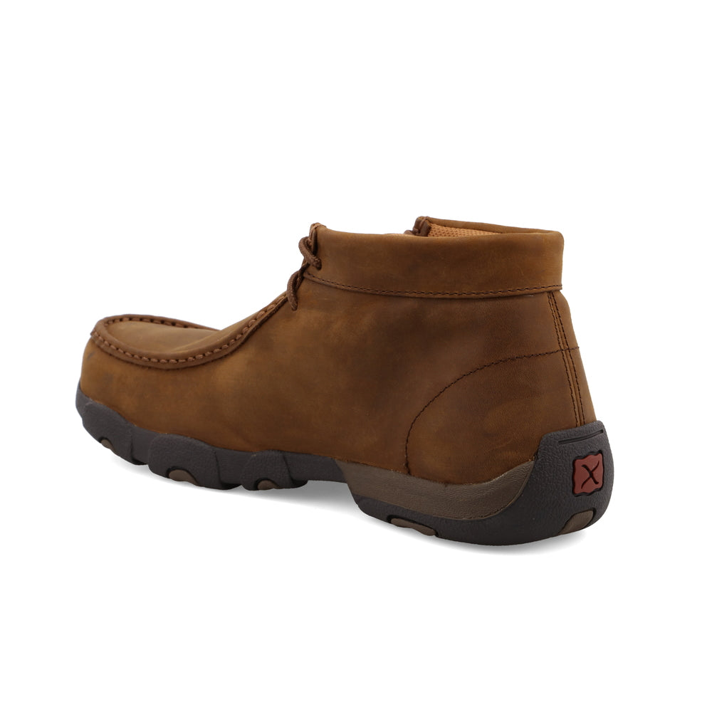 Twisted X Work Chukka Driving Moc Saddle Men's 6