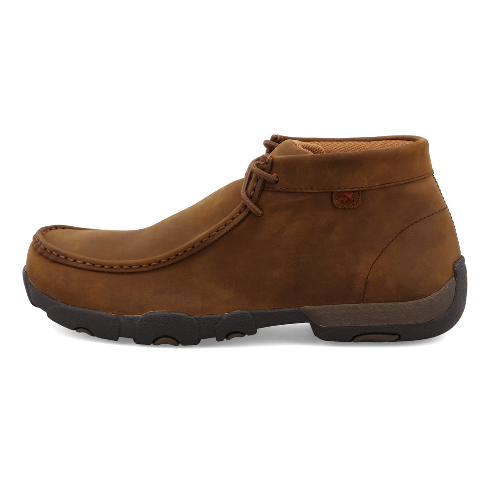 Twisted X Work Chukka Driving Moc Saddle Men's 7