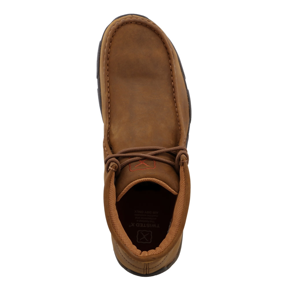 Twisted X Work Chukka Driving Moc Saddle Men's 12