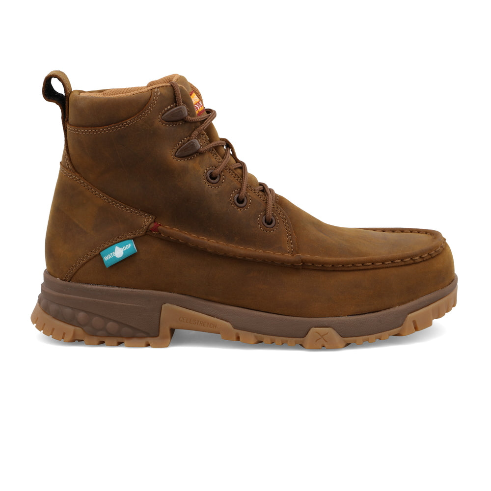 Twisted X 6" Work Boot Brown Men's 2