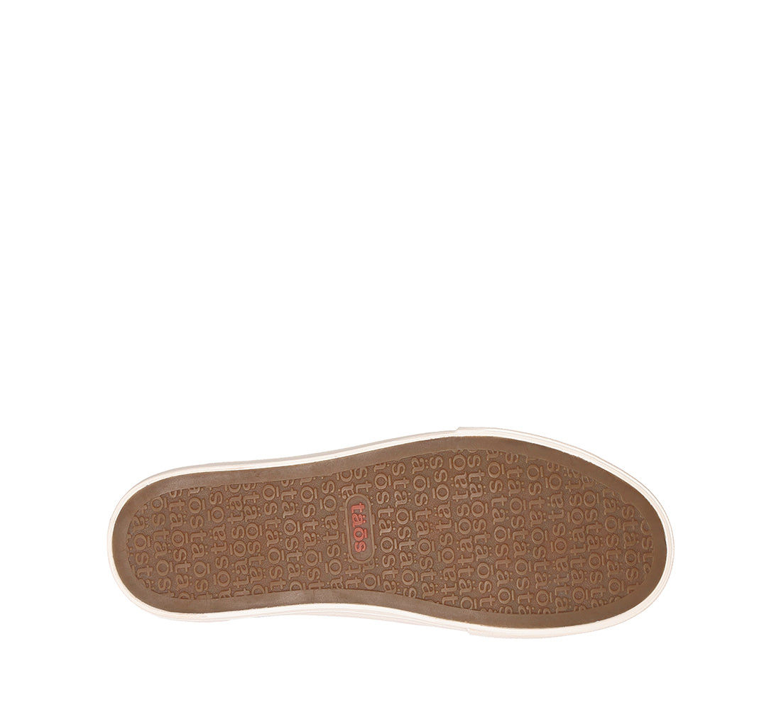Women's Taos Super Soul Color: Natural /Dk Taupe Distressed