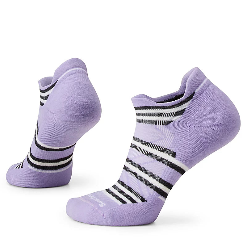 Women's Smartwool Run Targeted Cushion Low Ankle Socks Color: Ultra Violet 