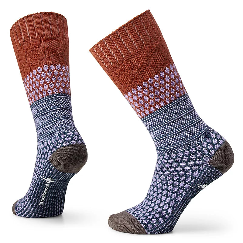 Smartwool Everyday Popcorn Cable Full Cushion Crew Socks 2