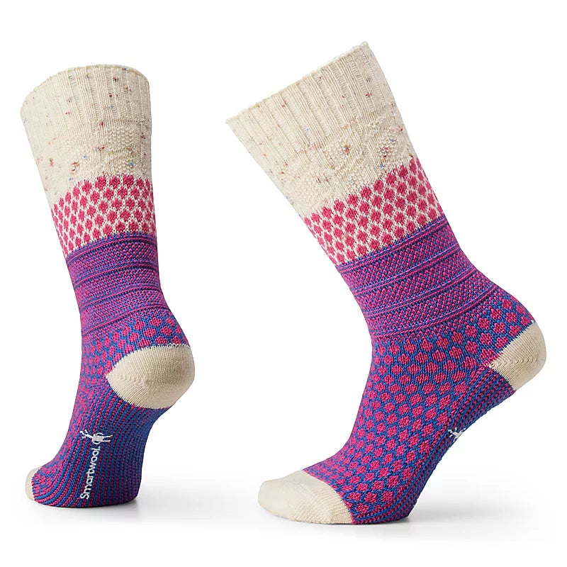 Smartwool Everyday Popcorn Cable Full Cushion Crew Socks 1