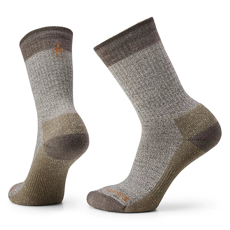 Smartwool Everyday Rollinsville Light Cushion Crew Socks Color: Taupe-Natural Marl 