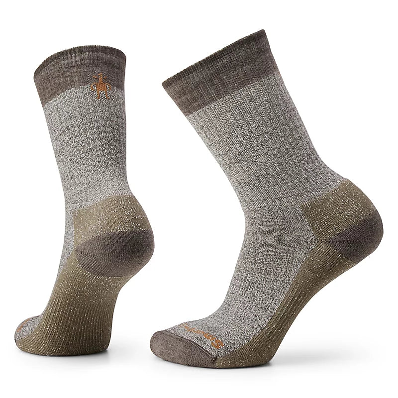 Smartwool Everyday Rollinsville Light Cushion Crew Socks Color: Taupe-Natural Marl