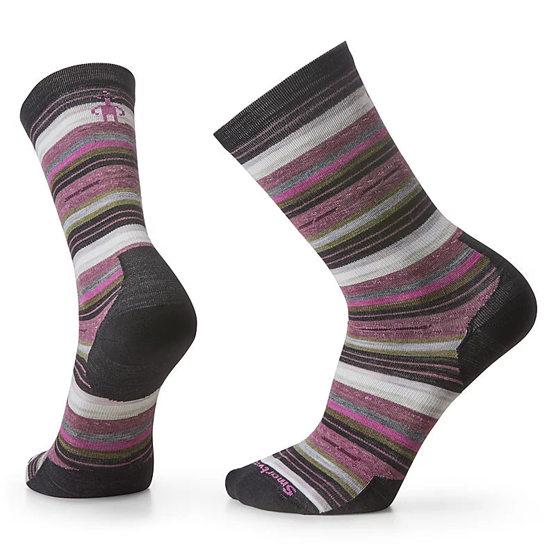 Smartwool Everday Margarita Zero Cushion Crew Socks Color: Black