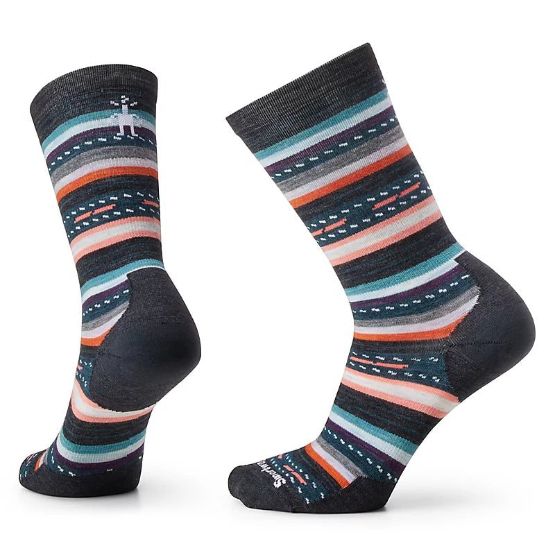 Smartwool Everyday Margarita Zero Cushion Crew Socks Color: Charcoal