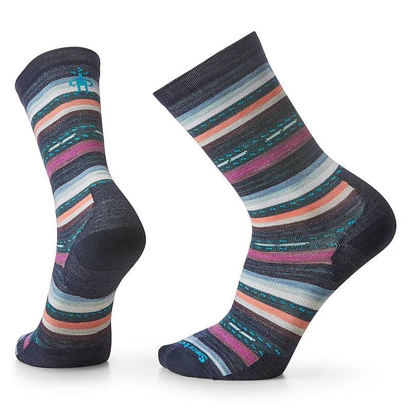 Smartwool Everday Margarita Zero Cushion Crew Socks Color: Deep Navy