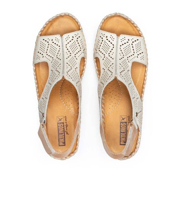 Pikolinos Aguadulce Laser Cut Wedge Sandals Women's
