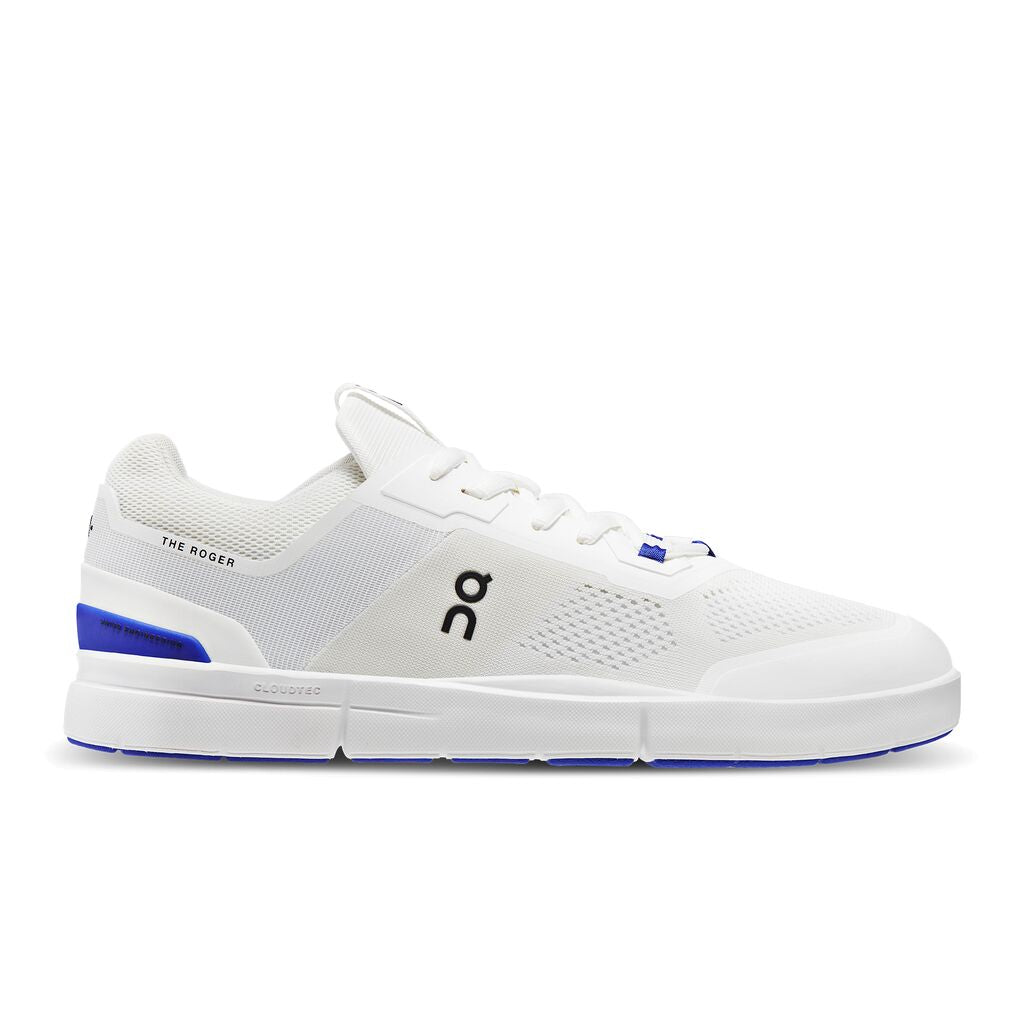 Men's On-Running The Roger Spin Color: Undyed-White | Indigo