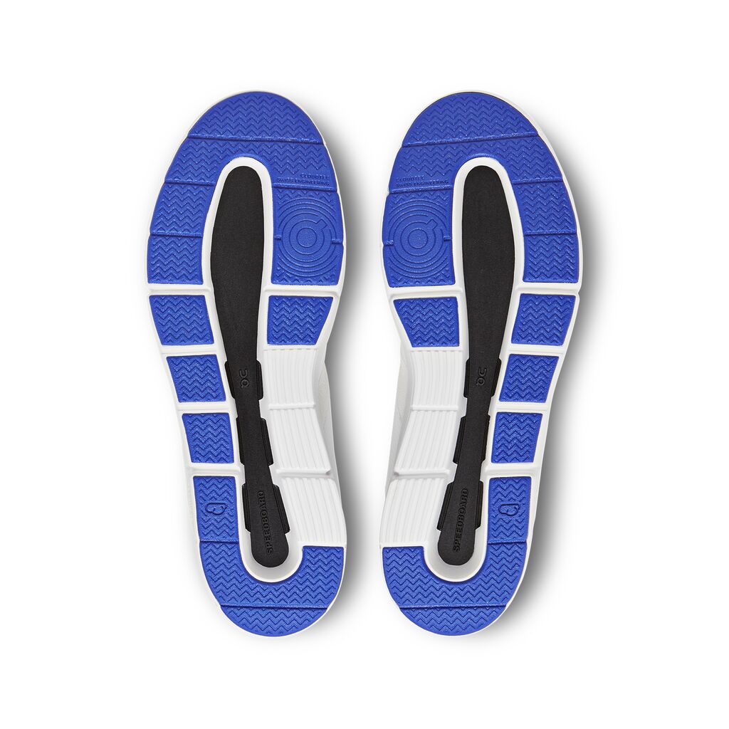 Men's On-Running The Roger Spin Color: Undyed-White | Indigo