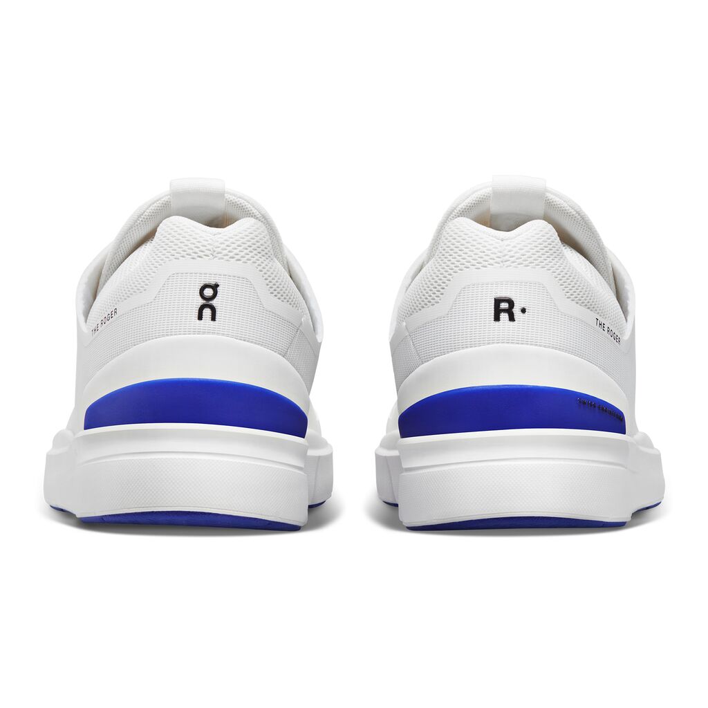 Men's On-Running The Roger Spin Color: Undyed-White | Indigo