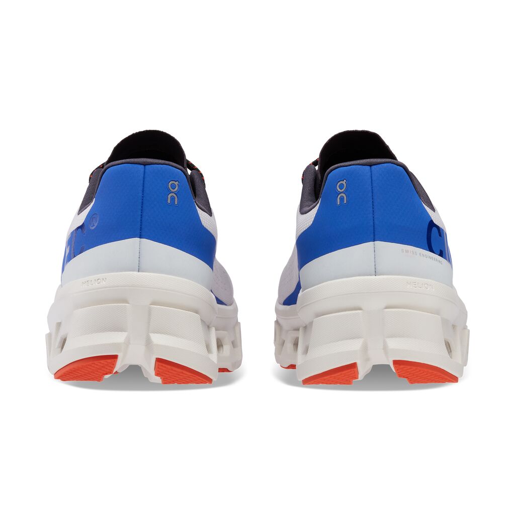 Men's On-Running Cloudmonster Color: Frost | Cobalt