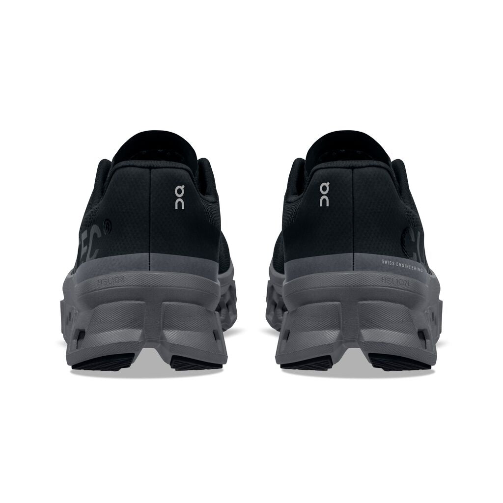 Women's On-Running Cloudmonster Color: BLACK/MAGNET