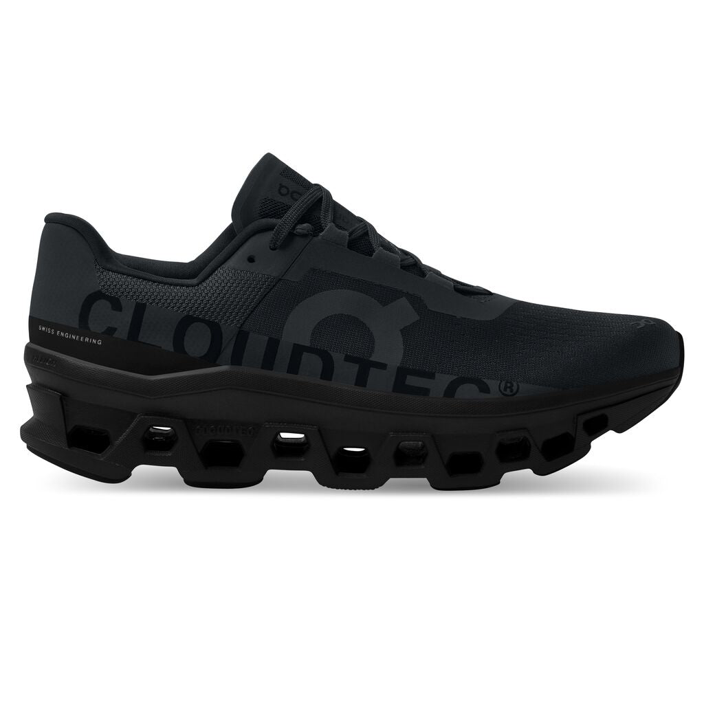 Men's On-Running Cloudmonster Color: ALL BLACK