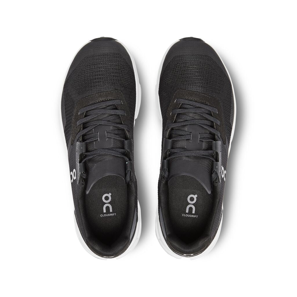 Women's On-Running Cloudrift Color: Black | White