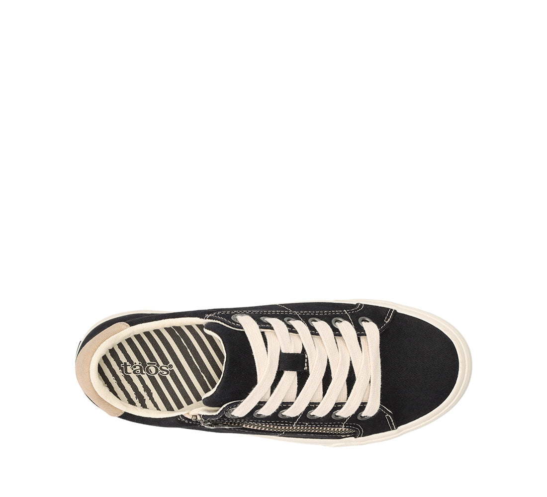 Women's Taos Z Soul Color: Black / Tan Distressed