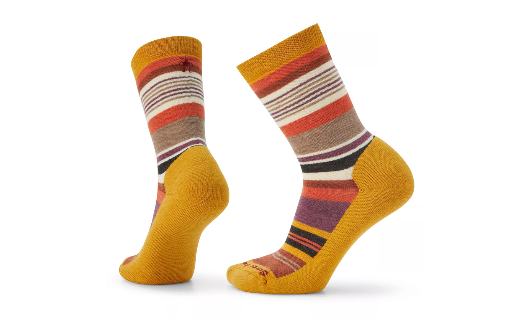 Women's Smartwool Everyday Joviansphere Light Cushion Crew Socks: Honey Gold