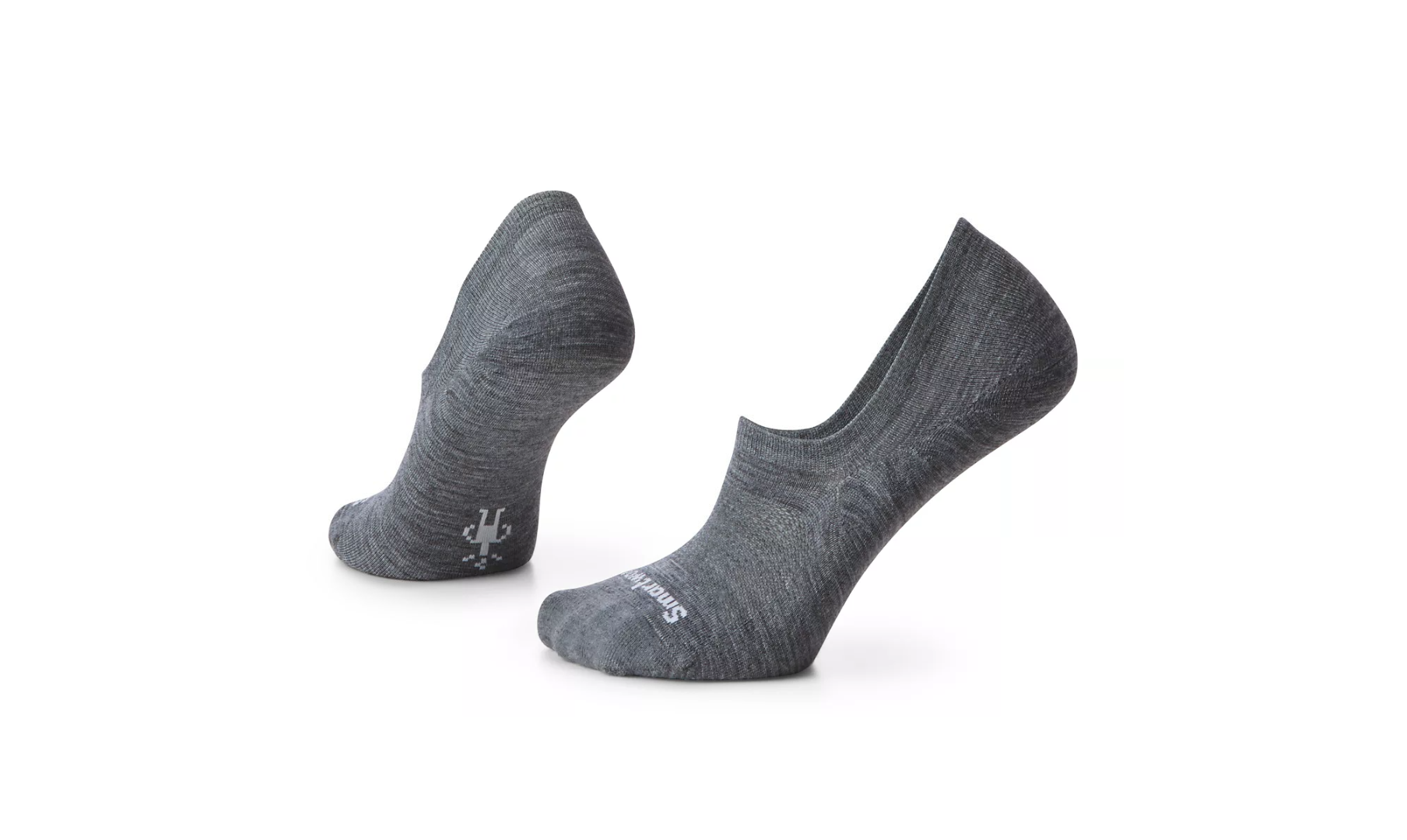 Smartwool Everyday No Show Zero Cushion Socks Color: Medium Gray